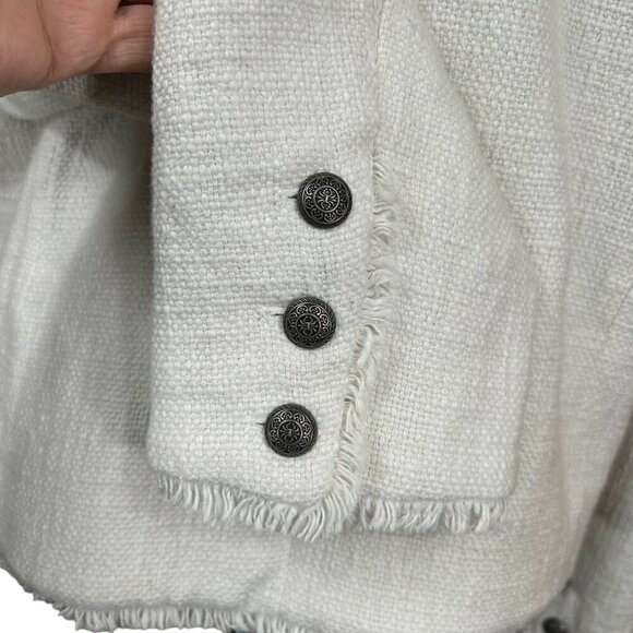 Sundance White Textured Blazer - Picture 5 of 9